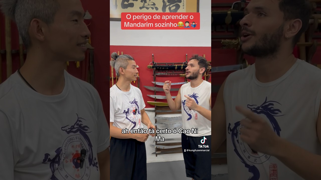 N&atilde;o &eacute; f&aacute;cil aprender Mandarim sozinho 😂