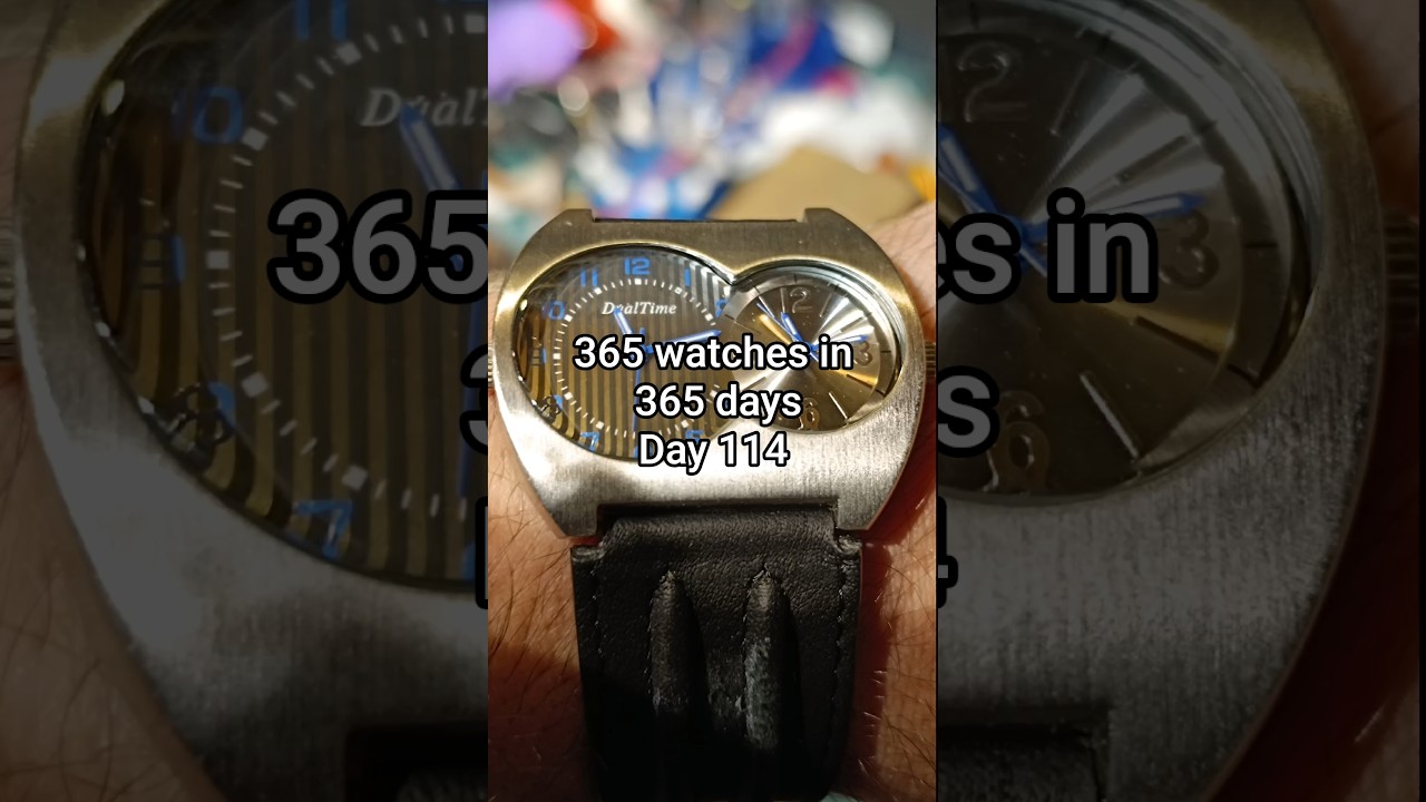 Day 114 | Dual Time Travel Watch ⌚ | One Watch a Day Challenge