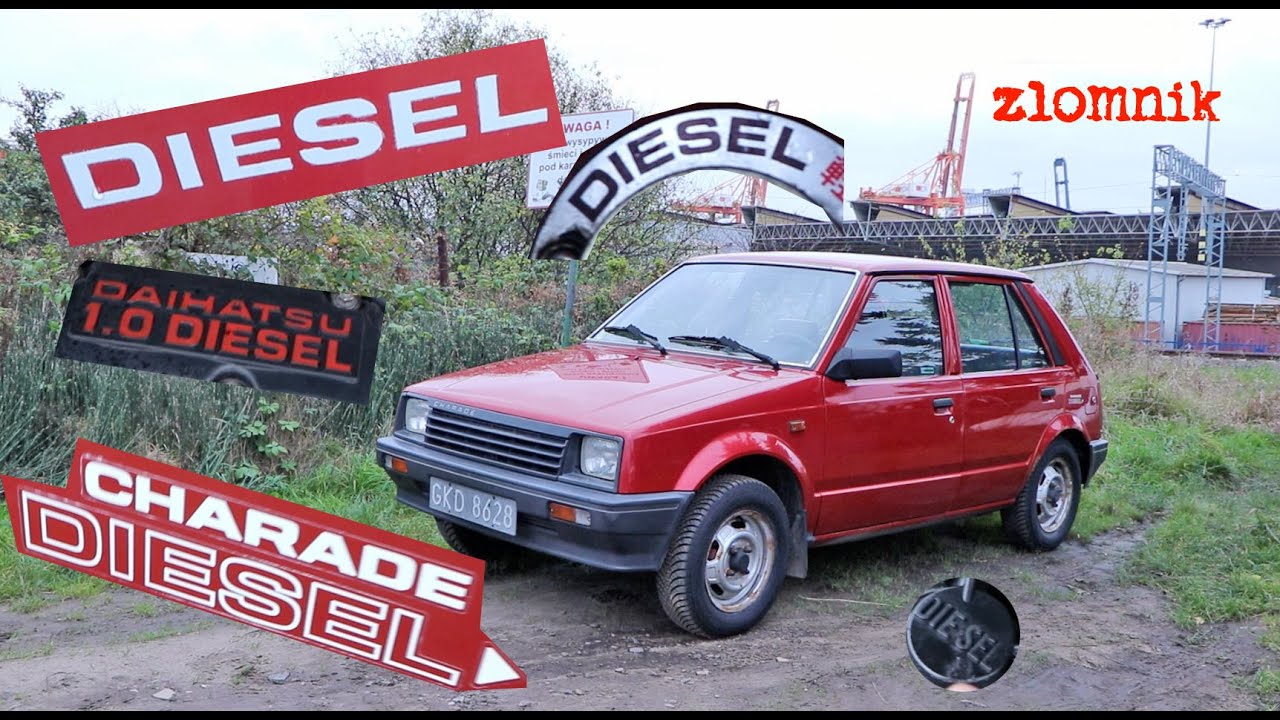 Złomnik: Daihatsu Charade DIESEL diesel DIESEL diesel