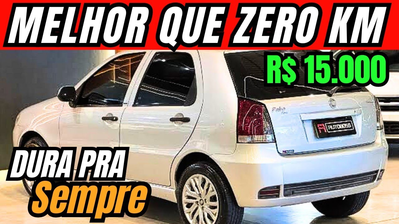 Top 11 CARROS BONS E e BARATOS QUE DURAM PRA SEMPRE GASTANDO POUCO EM 2025 😱
