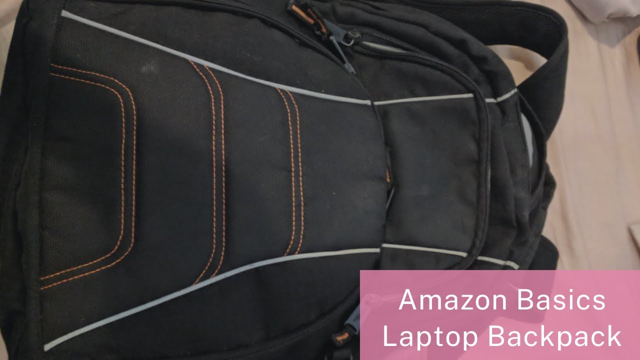 Amazon Basics Laptop Backpack Review | Fits Up to 17-Inch Laptops