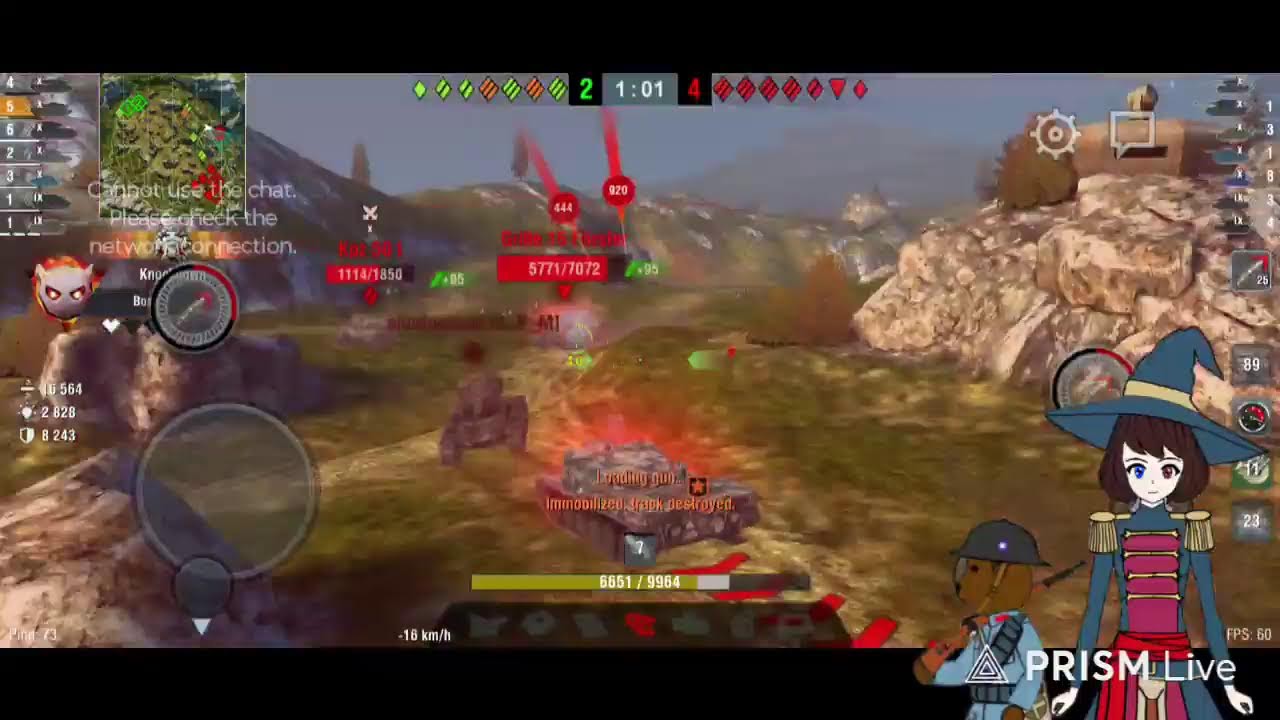 World of Tanks Blitz Platoon Live stream (short stream) 