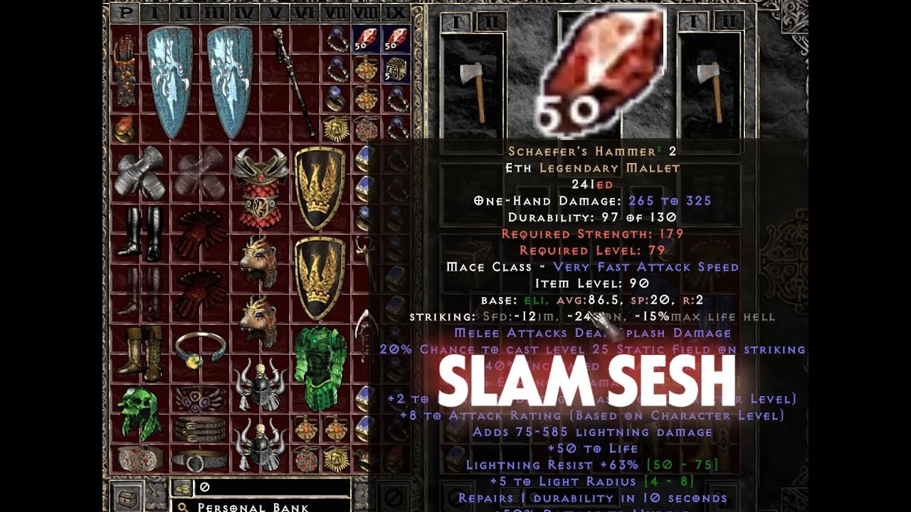 Project Diablo 2 GG SLAM SESH S12