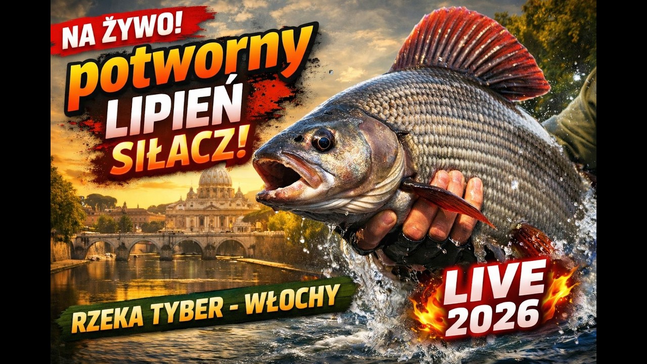 2026 POTWORNY LIPIEŃ SIŁACZ! 🔥 Rzeka Tyber (Włochy) | Fishing Planet PC LIVE