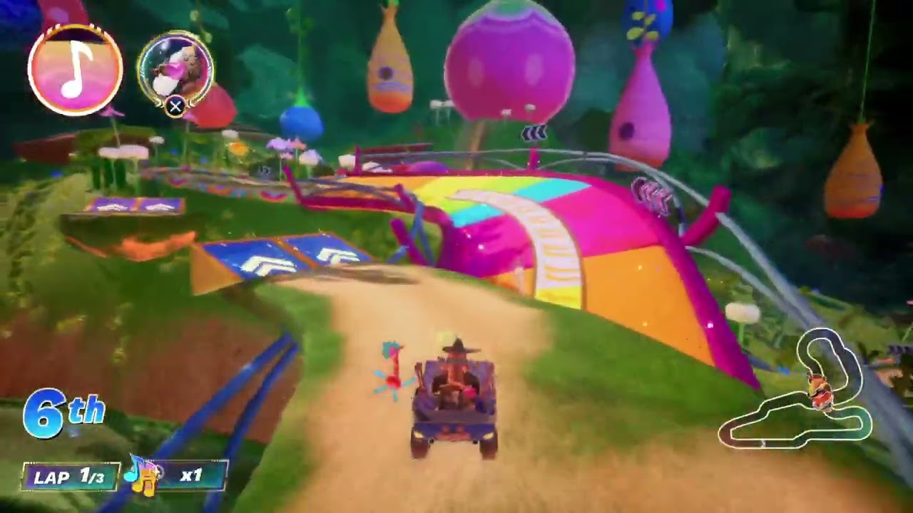 Puss in Boots Viking Cup (Turbo) Dreamworks All-Stars Kart Racing