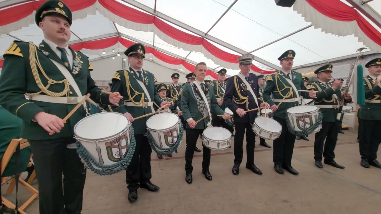 Schützenfest Elfgen-Belmen 13. Oktober 2024 / Tambourkorps „Heimattreue