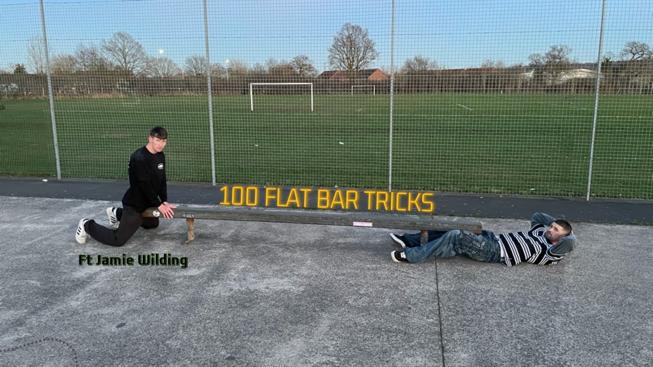 100 Flat bar tricks