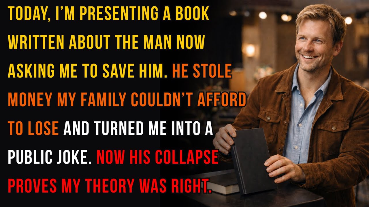 He Accused Me of Stealing at School — Years Later, My Book Destroyed Him in Front of Everyone