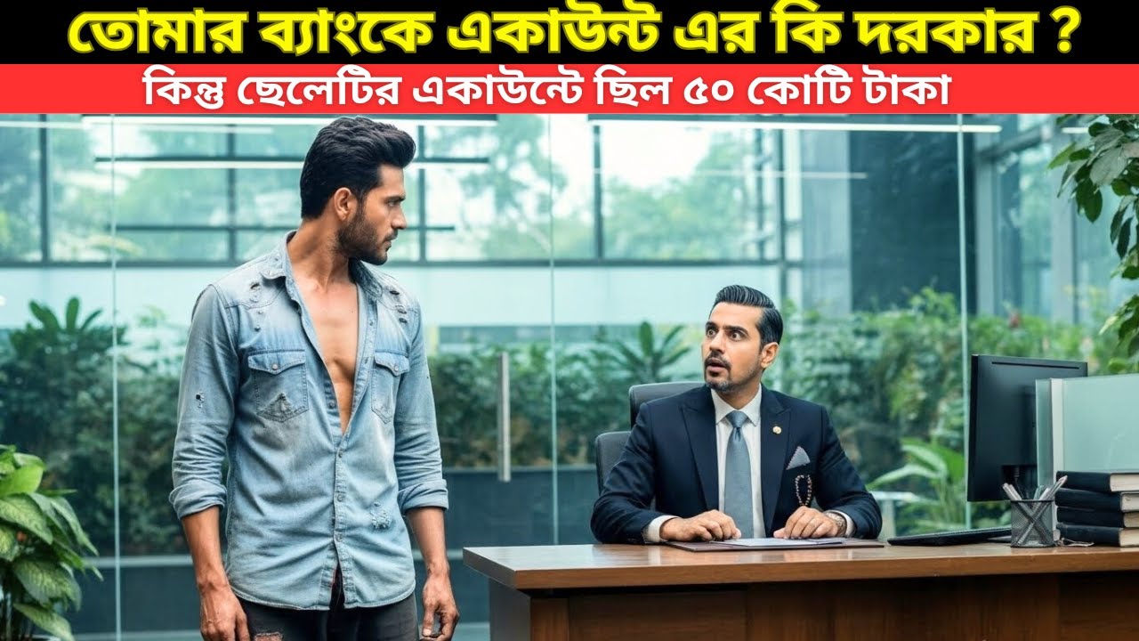 ছেঁড়া জামায় ব্যাংকে টাকা তুলতে গিয়ে বসিয়ে দিলো ম্যানেজারকে—অ্যাকাউন্টে ছিল ৫০ কোটি টাকা!