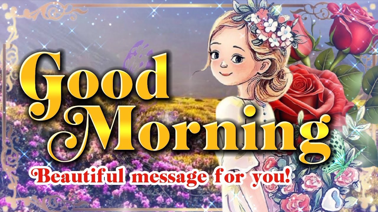 Good Morning! Beautiful message for you to start the day with hope🌄🙏🌻