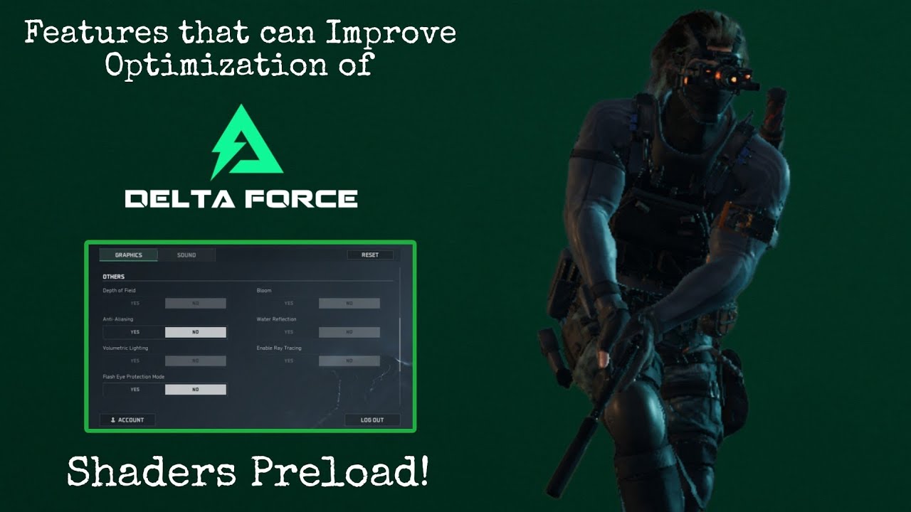 Features that Improve FPS in Delta Force Mobile... DELTA FORCE MOBILE (2025)...