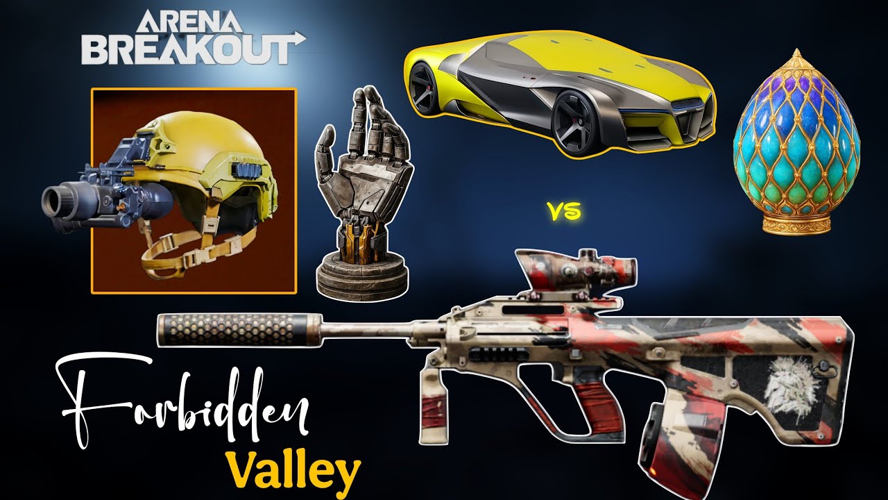 AUG + M995 In Forbidden Valley 🔥 | Solo vs Squad | Arena Breakout 
