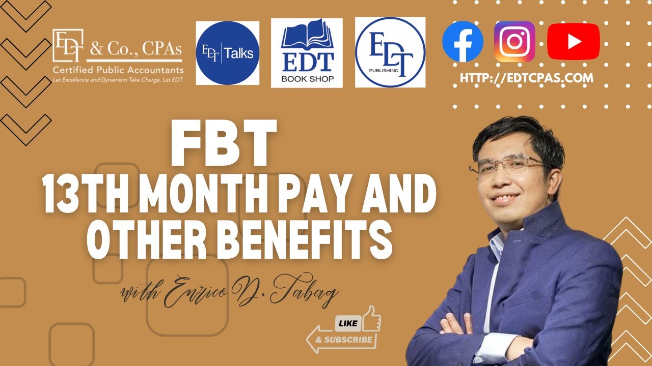 FRINGE BENEFIT TAX - 13th Month Pay and Other Benefits