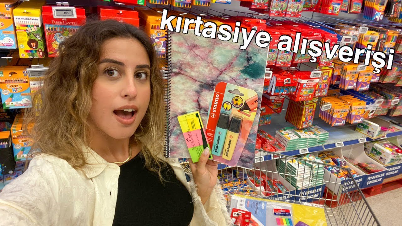 YENİDEN ÖĞRENCİ OLUYORUM ! & KIRTASİYE ALIŞVERİŞİ