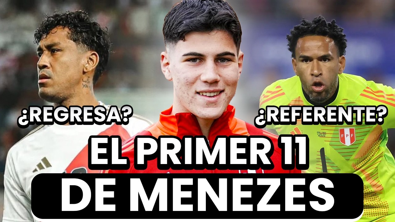 A qué jugadores utilizará Mano Menezes en su primer partido con la selección peruana?