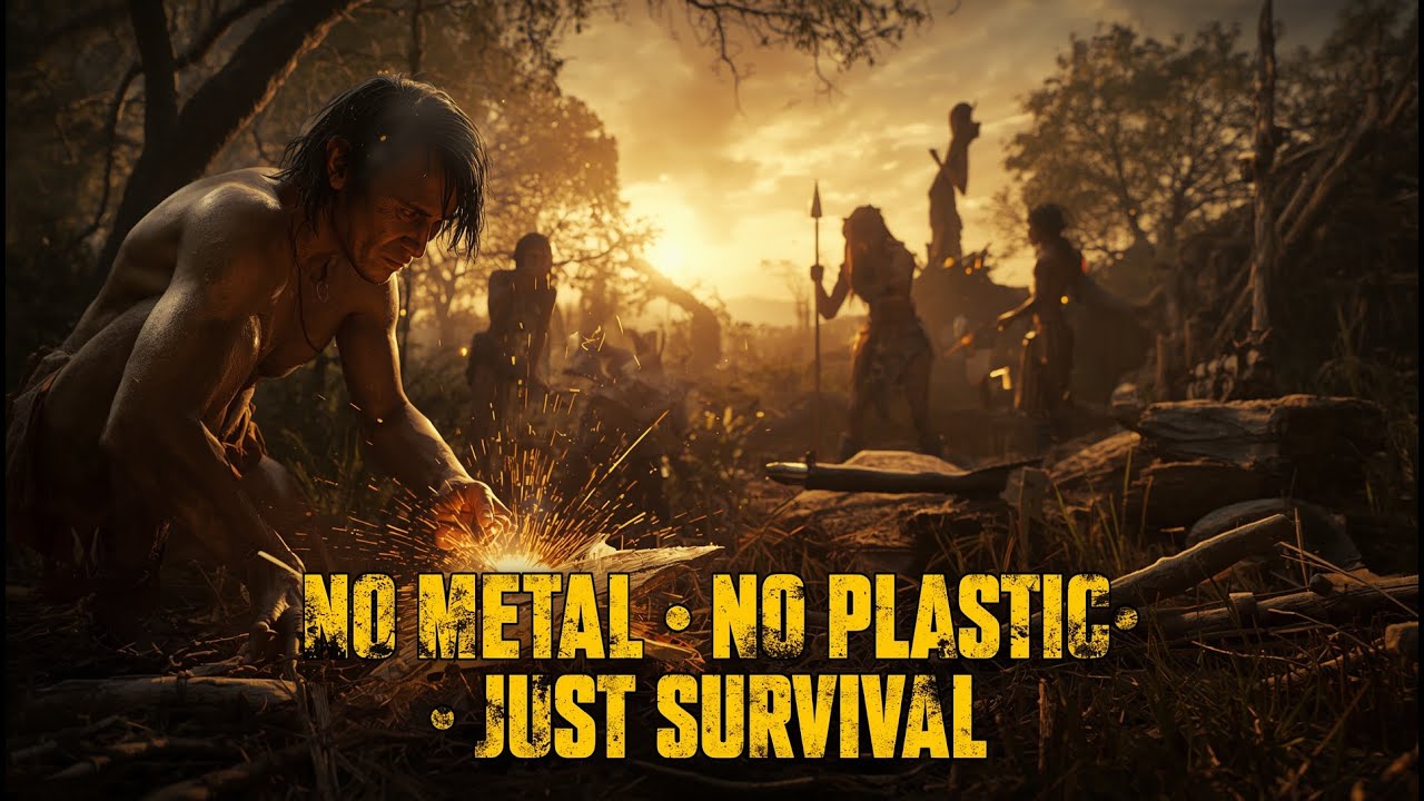No Metal, No Plastic How Ancient Humans Mastered Survival | Stone Age Technology Explained #history 