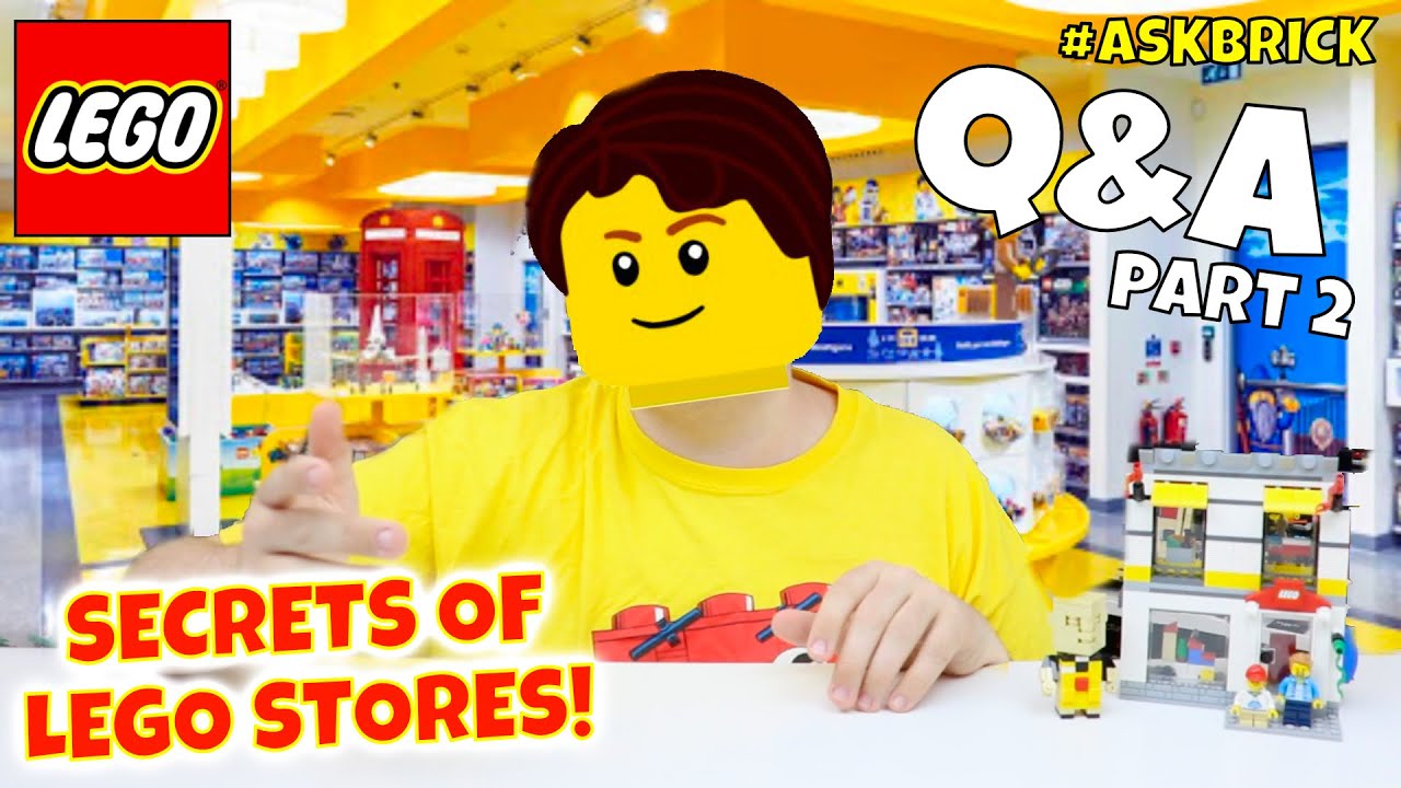 SECRETS ABOUT WORKING AT THE LEGO STORE - Ex LEGO Employee Q&A - AskBrick