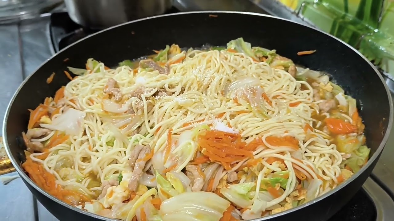 家常炒麵料理