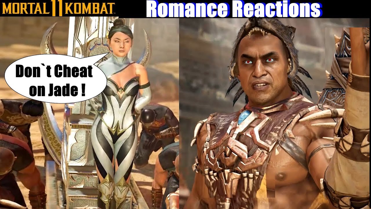 MK11 Romance & Relationship Reactions - Mortal Kombat 11