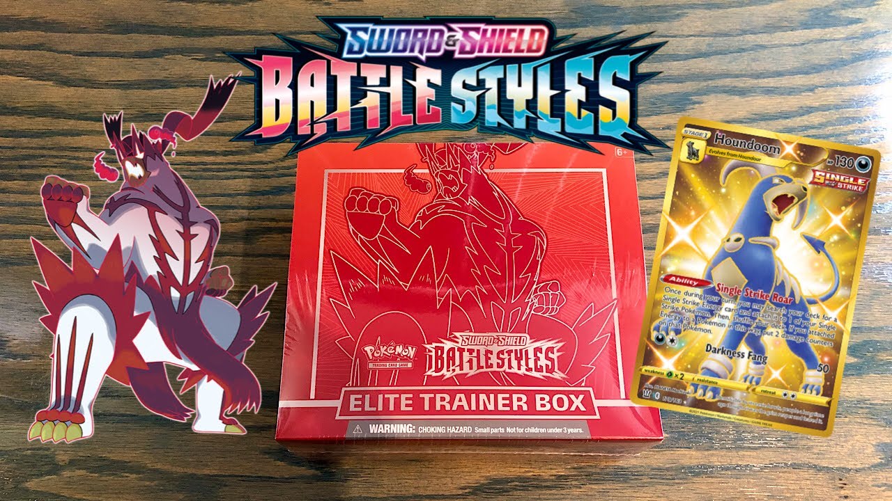 Pokemon Battle Styles Elite Trainer Box Opening! (Red Version)