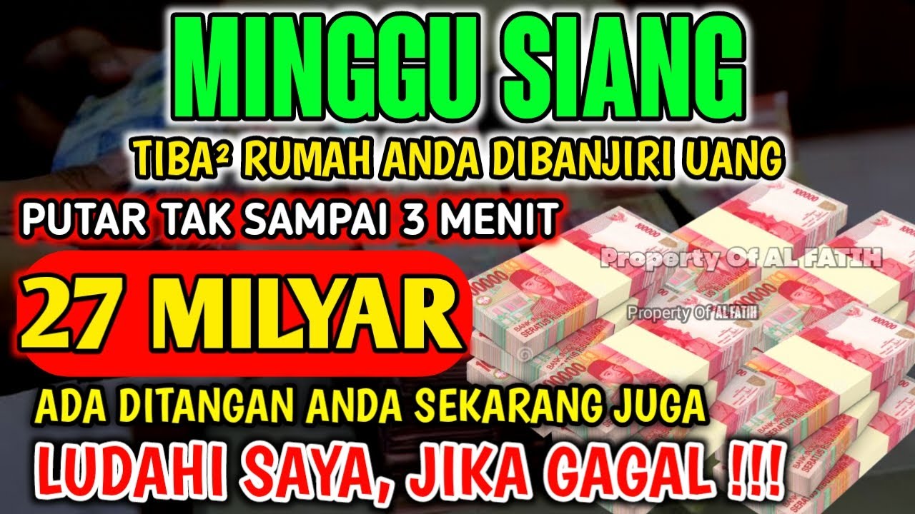 Cara Ampuh Datangkan Rezeki Berlimpah ‼️ Baru Diputar, Rezeki Mengalir Lewat Malaikat Mikail