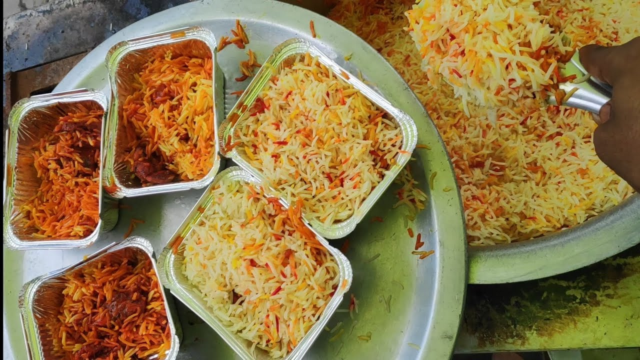 Tandoori chicken biryani | Bombay style biryani First time in Aligarh | Aligarh street food |Aligarh
