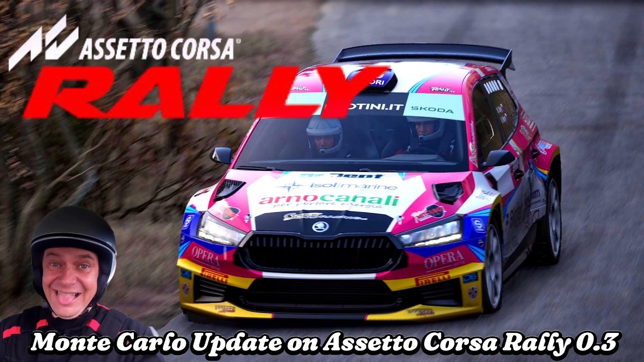 Обновление Монте-Карло по Assetto Corsa Rally 0.3. #сельский житель #охотник за сокровищами #дете...
