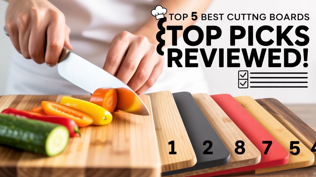 🔥 Top 5 Best Cutting Boards In 2025 &ndash; Ultimate Review & Comparison!