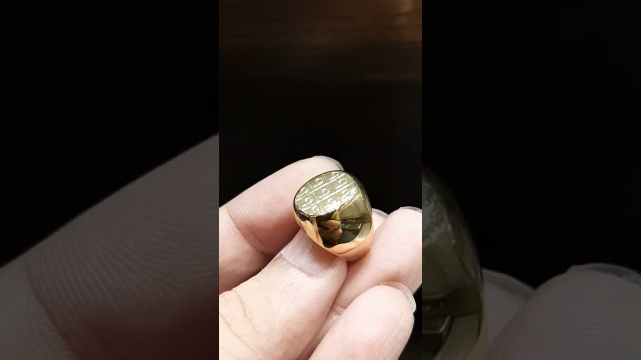 999 gold ring