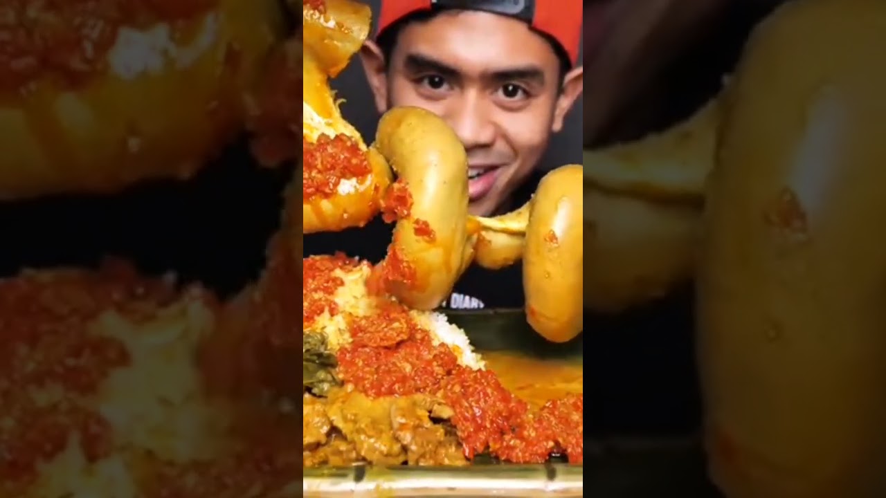 wahh!!😯tanboyKun mukbang usus sapi tambusu 1 meter