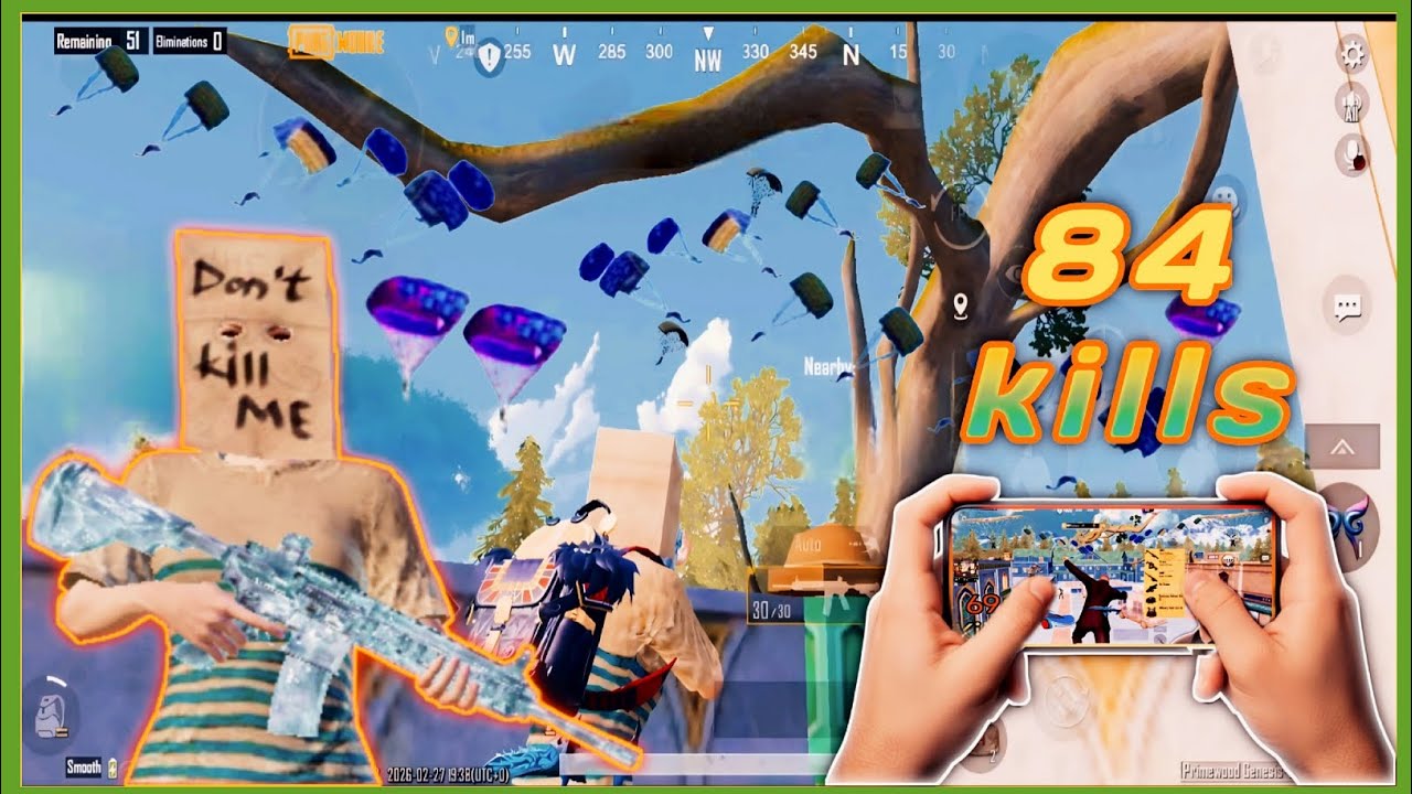 84 Kills!! 🤯 Bot Outfit Pro Max 😍 Don’t Kill Me – Solo Squad 