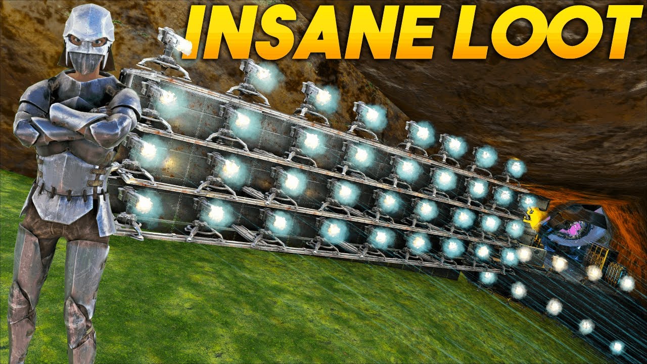 Online SOLO Raiding A Broken Rathole For Insane Loot - ARK