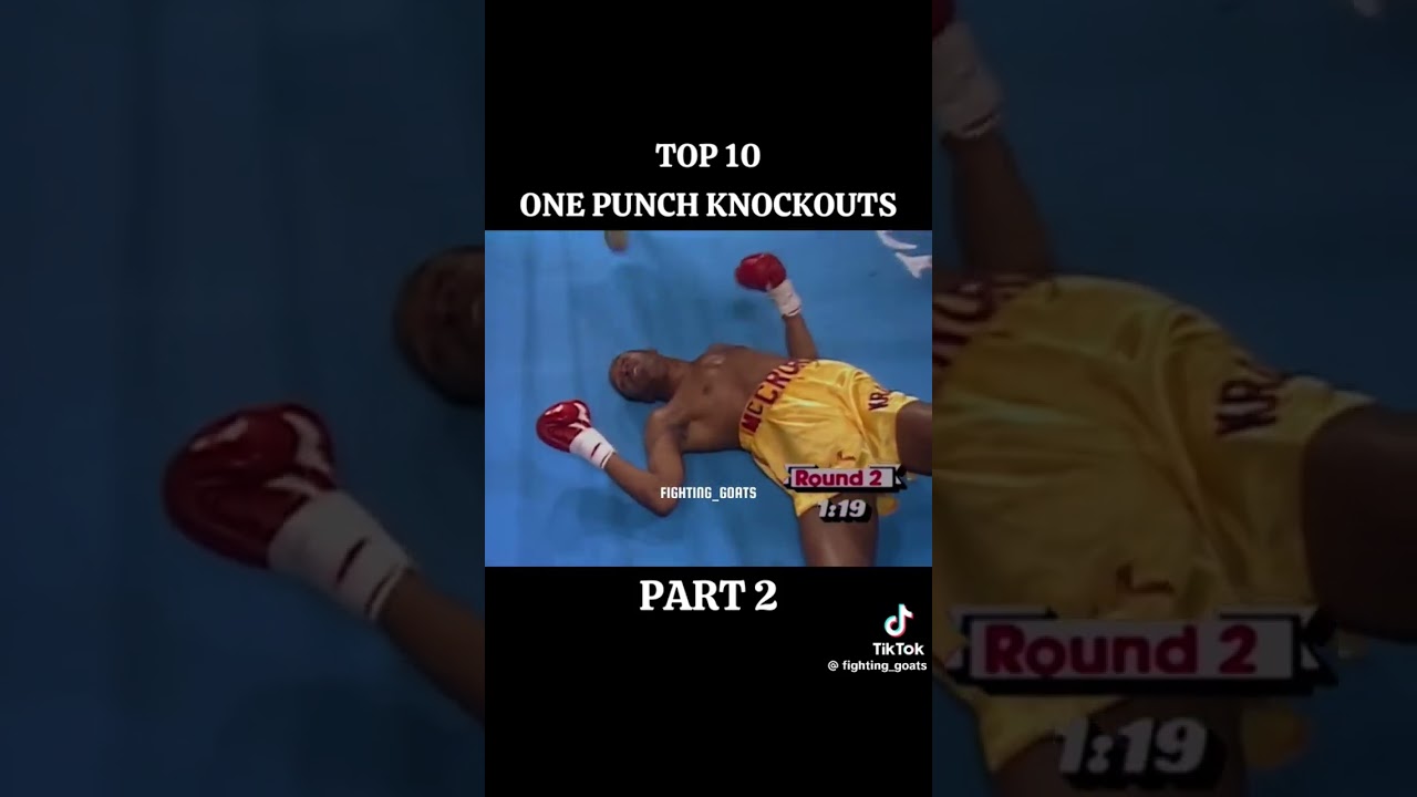 Top 10 One Punch Knockouts (2024)🥊😵🤕 #short #shorts #viral