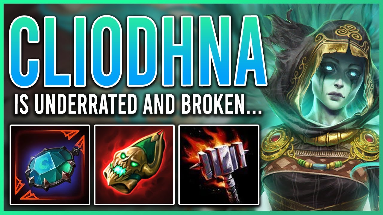 CLIODHNA SOLO IS AN MMR CHEAT CODE! - Grandmasters Ranked Conquest Season 9 #smite #smiteseason9