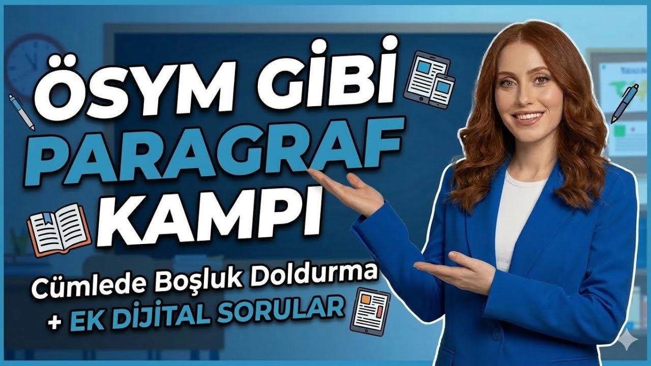 EK DİJİTAL - Boşluk Doldurma Soruları