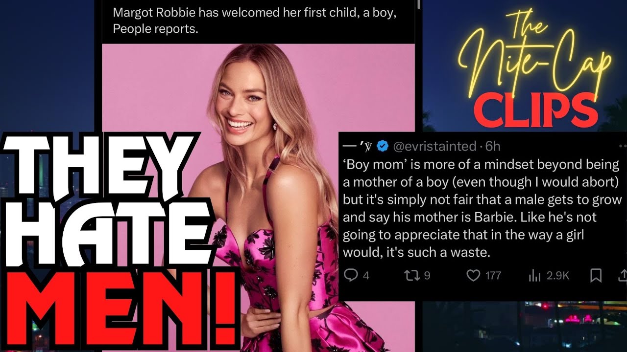 THIS IS WILD!! Insane Man Haters Are Upset That Barbie Actress Margot Robbie Had A Baby Boy!