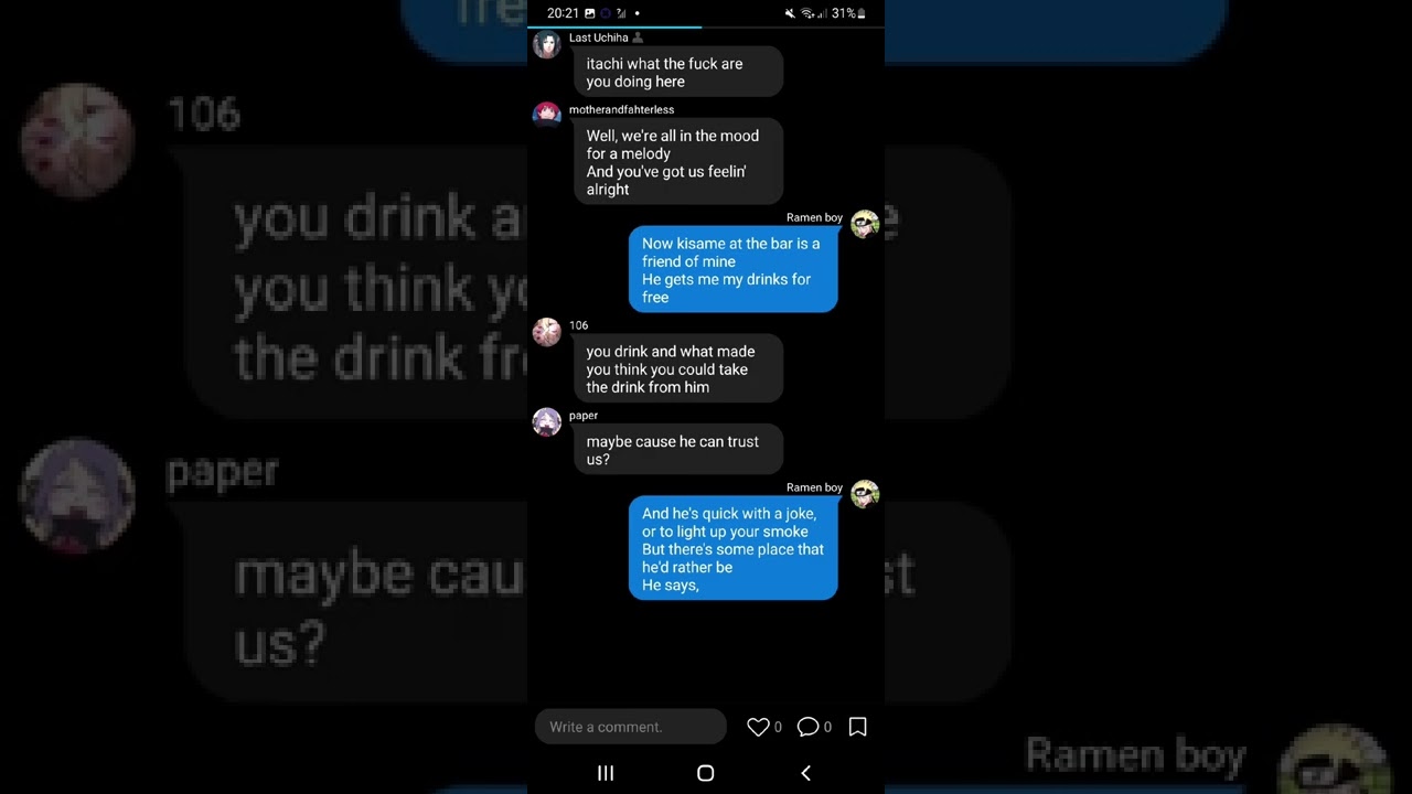 Naruto lyric prank by narutosimp (piano man)