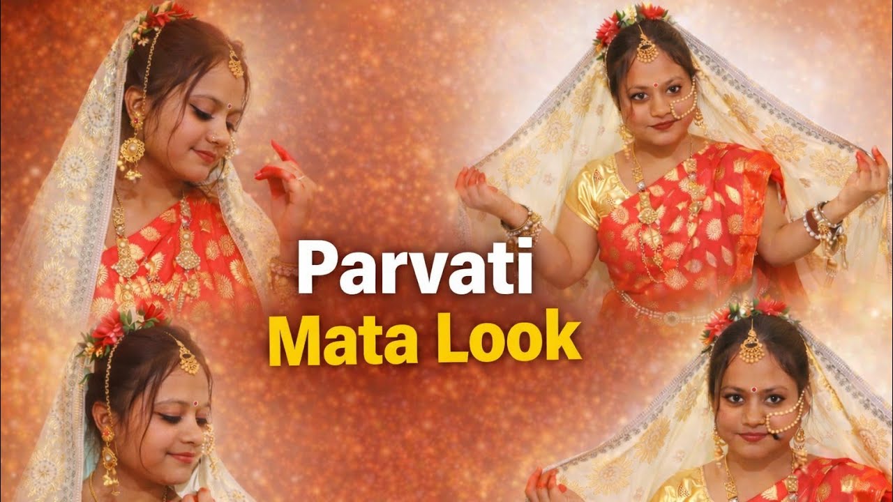 Aaj hamne kiya parvati mata ka look create 🥰💕#vlog#daily vlog#jyotisonavlogs 