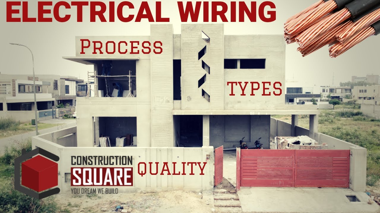 ELECTRICAL WIRING PAKISTAN | بجلی کی تاریں | CONSTRUCTION BASICS | EPISODE 1 | CONSTRUCTION SQUARE |