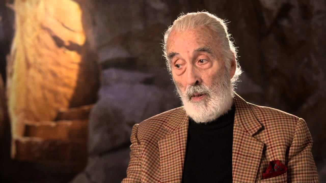 The Hobbit: The Battle of the Five Armies: Christopher Lee 