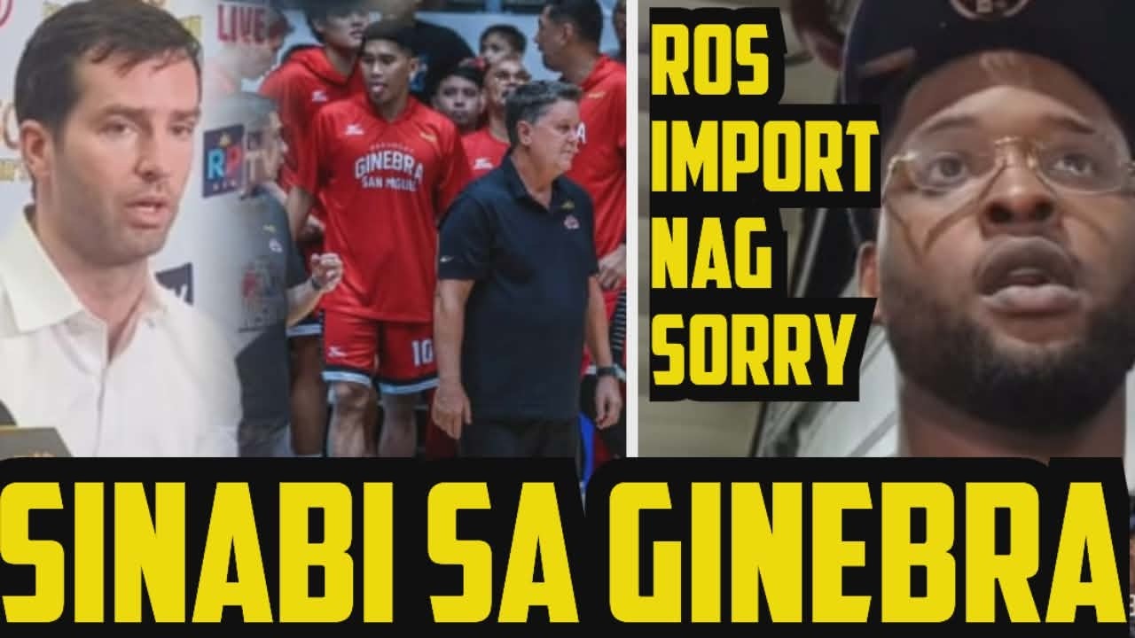 GINEBRA PINABILIB ANG HEAD COACH NG MACAU BLACK KNIGHTS | RAIN OR SHINE IMPORT JAYLEN JOHNSON SORRY