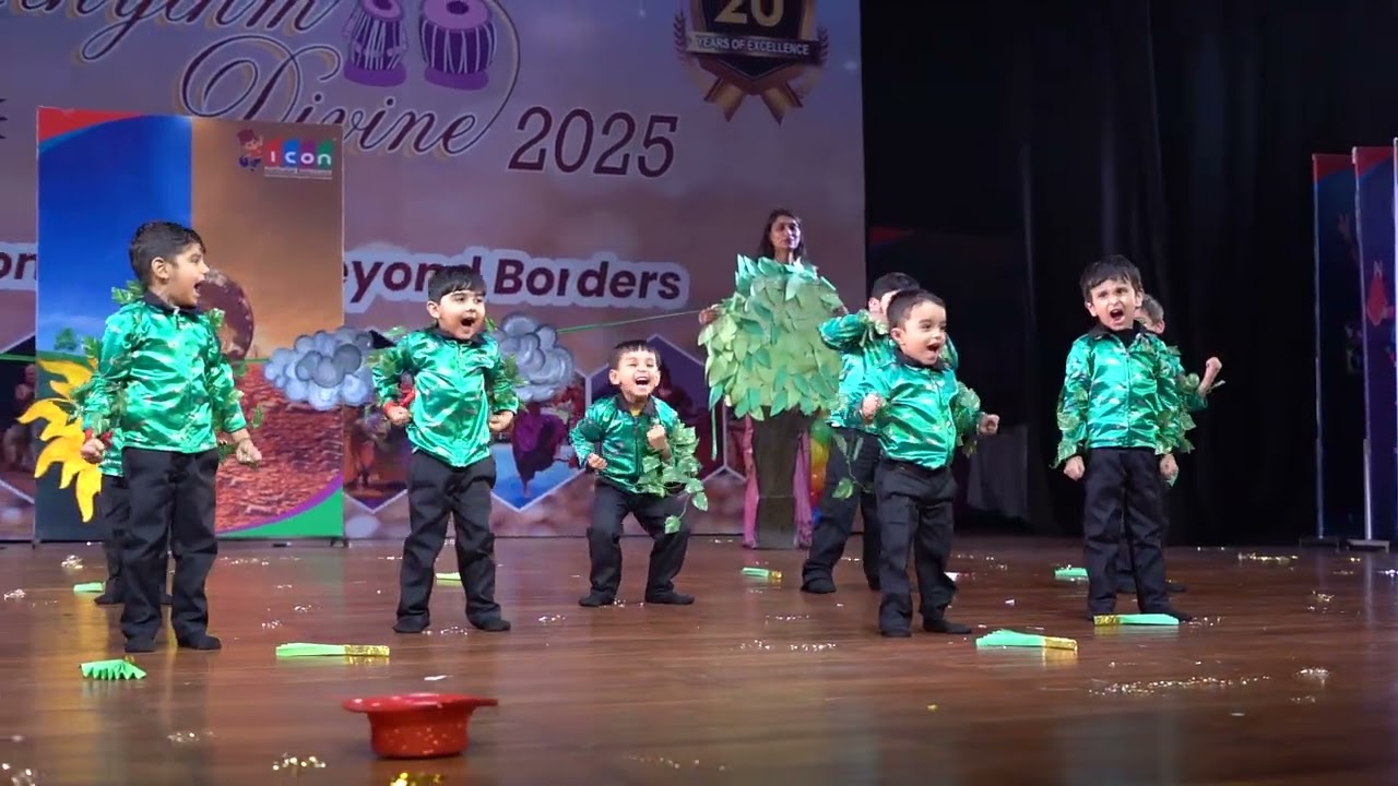 Anti Pollution Awareness Performance by Kids - ICON Nurturing Innocence | Annual Function 2025