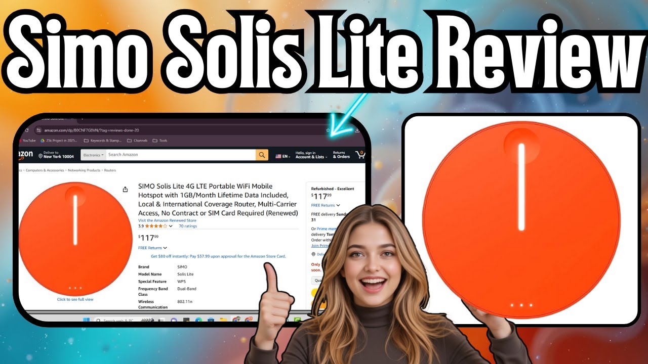 SIMO Solis Lite 4G LTE Review | Portable Global WiFi Hotspot (2025)