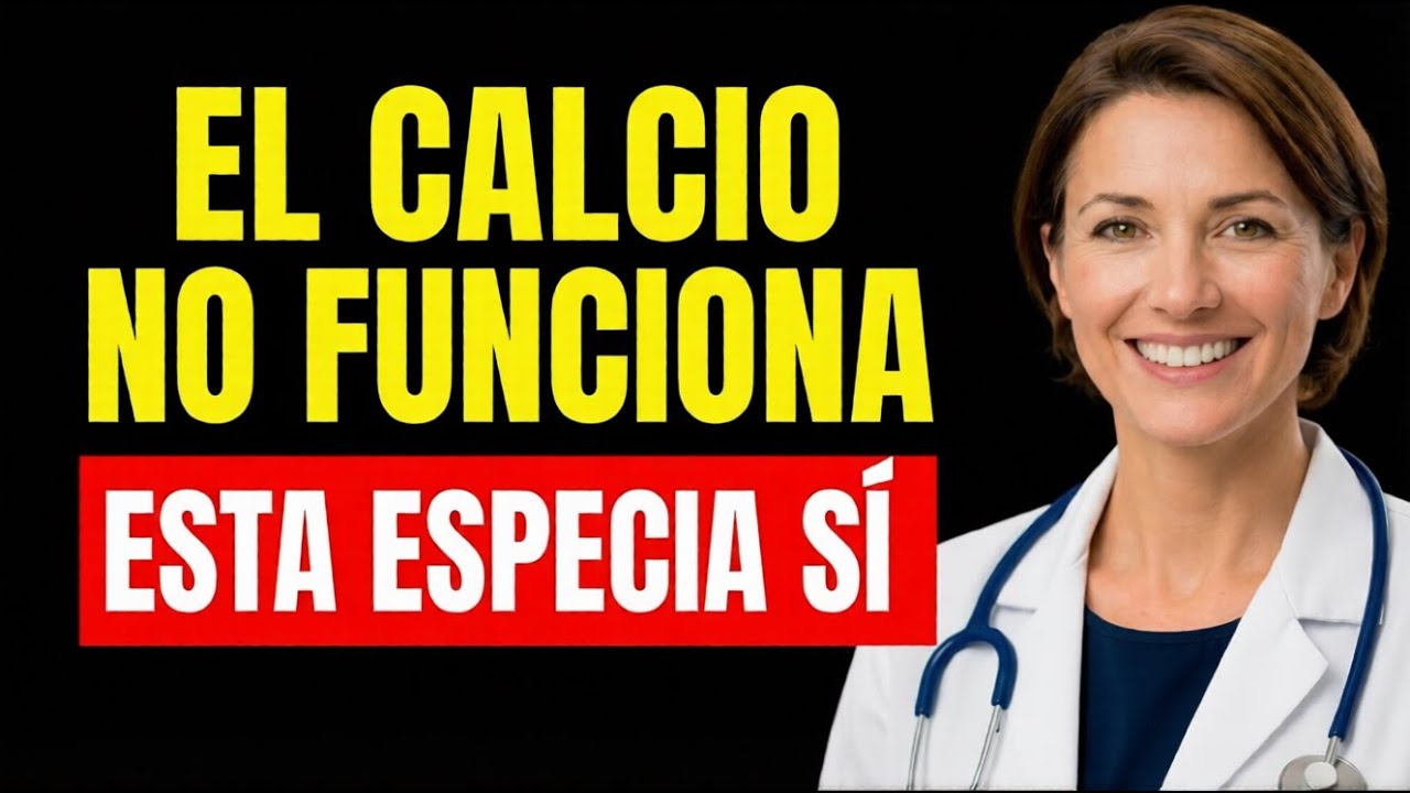 Mayores de 60: El Gran Engaño del Calcio Esta Especia Fortalece los Huesos Mucho Mejor| Salud Senior