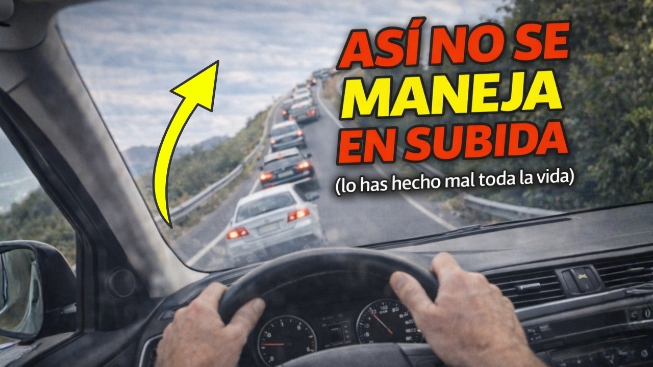 ASÍ NO se maneja en SUBIDAS (lo has hecho mal toda la vida)