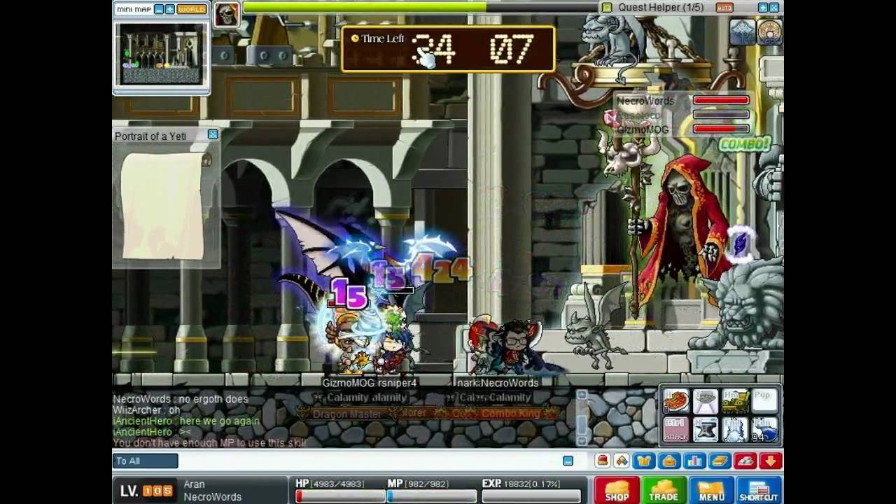 Maplestory Kradia Calamity GPQ Ergoth