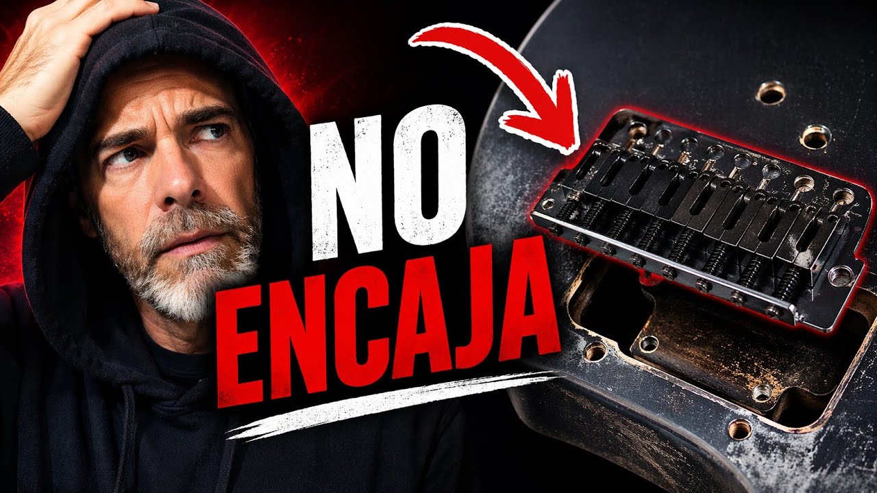 Cómo cambiar el puente de una Stratocaster ⚠️ PROBLEMAS - Guía Paso a Paso 