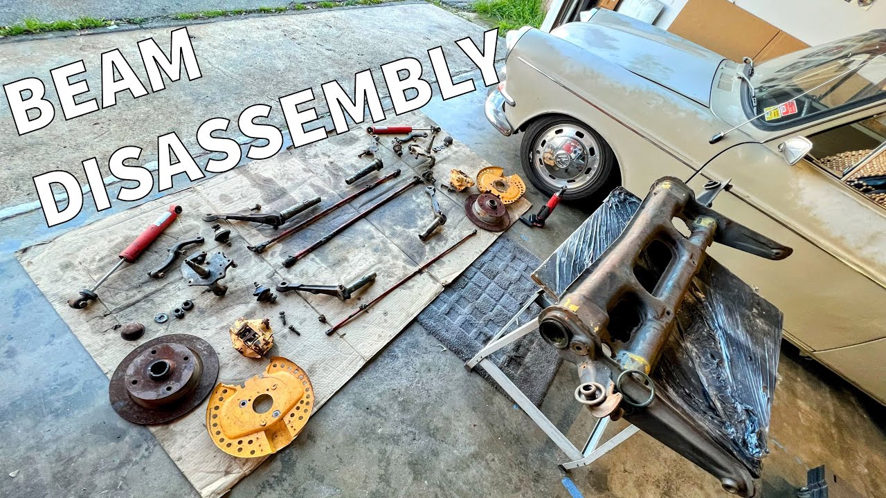 EP 42: Complete Beam Disassembly / 1967 VW Type 3 Squareback