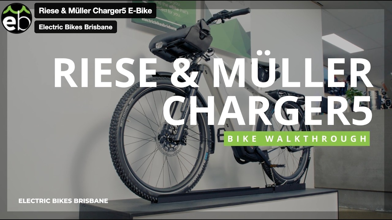 Электровелосипед Riese & Müller Charger5 Rohloff — классический велосипед высшего класса со всеми...