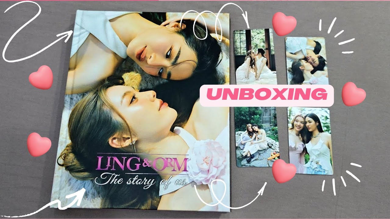 Unboxing | Ling & Orm The Story of Us Photobook